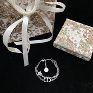 Dior CD 星星 雙鏈手鏈