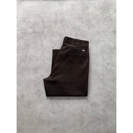 Dickies 874 OF Work Pants Dark Brown.