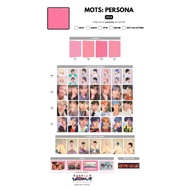 Photocard BTS Album MOTS: Persona