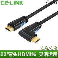 · Ce-link 90 Degree Elbow hdmi HD Cable Version 2.0 Right Angle Xiaomi Box ps4 Projector Cable