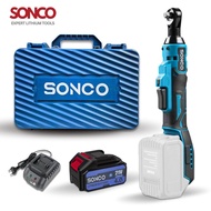 SONCO JBL-16 High Torque 160NM Cordless 1/4 inch Rachet Wrench Impact Wrench
