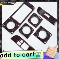6PCS Interior Dashboard Wooden Trims for   70 71 75 LC76 LC79 Hj75 Hzj75 Hzj79 Hdj79 1984-2006