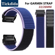 26mm Loop Nylon Strap for Garmin Fenix 6x Pro 5x 7x 3 HR Descent Mk1 Quick Release Smart Watch Band for Garmin Fenix 3 Sapphire