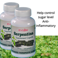 Revglow Serpentina (2-Bottles) 500mg 100Caps  Supplement Capsule