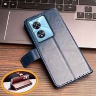 Flip Wallet Leather Phone Case for Oppo A97 5G Kickstand Case Card Holders Shockproof TPU Inner Shel
