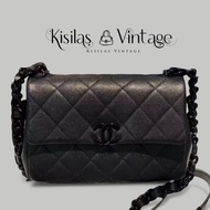 Chanel Caviar so black