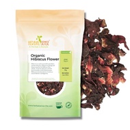 Herbal Sense Organic Hibiscus Flower Tea  Authentic from Egypt Lower Cholesterol High Blood Pressure