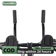 Bike Aero Bar Bicycle Arm Rest Bar Aerobar Aluminum Alloy Detachable Clip on Rest Handlebar TT Rest 