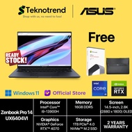 ASUS Zenbook Pro 14 OLED UX6404VI Core i9-13900H 16G 1TB RTX4070 14.5"