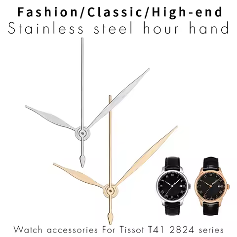 10.5*15.5*15.5mm Watch Accessories Hand for Tissot T41 2824 8200 Movement Watch Needle Hands Black G