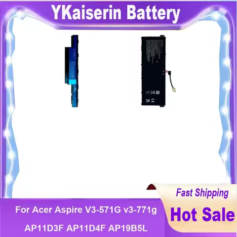 V3-571G V3-771G AP11D3F AP11D4F AP19B5L Battery For Acer Aspire AS10D31 AS10D81/S3 Ultrabook 13.3" M
