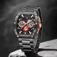 D-Ziner Jam Tangan Lelaki Men's Stainless Steel Quartz Watch DZ-9068