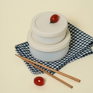 [DAISO KOREA] Round Silicone Container (300ml / 700ml)