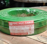 PIPC WIRE 6MM PVC CABLE WIRE PURE COPPER WITH SIRIM