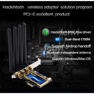 1750Mbps Fenvi T919 PCIe WiFi Card Adapter BCM94360 For MacOS Hackintosh Bluetooth 4.0 802.11ac 2.4G