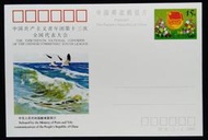 大陸郵票第7屆中國婦女全國代表大會郵資片1993年發行JP41特價