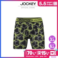 JOCKEY UNDERWEAR กางเกงในชาย SPORT MICROFIBER ACTIVE รุ่น KU 19943918 S24 BOXER TRUNK