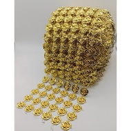 Gold Motif Variation 5132 - 10 yards long (9 meters)