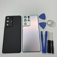 AAA+ For Samsung Galaxy S21 Ultra 5G Back Case Battery Cover Glass Housing Cover for S21Ultra G977 D