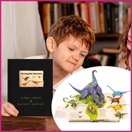 3D Dinosaur Book Funny Illustrated Pop-up Dinosaur Book Educational Toys Learning for Teachers Homes