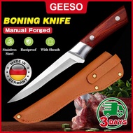 GEESO Boning Knife Meat Knife Original Slaughtering For Bone Handchopping Stainless Boning Mongolian