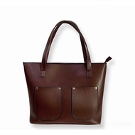 Túi Xách Nữ Túi Công Sở Tote Da Pu Trơn Vừa A4 laptop Thời Trang Công Sở H07