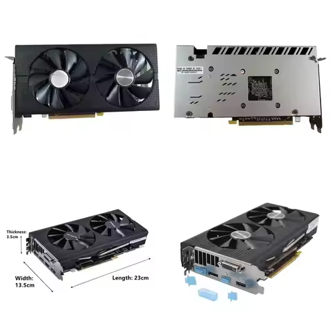 Sapphire RX580 8GB Graphics Card for GPU Video Card for Gaming PC Desktop