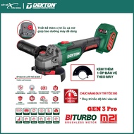 Dekton M21-AG100PLUS 21V Cordless Angle Grinder (No Battery & Charger) Consumer Connection