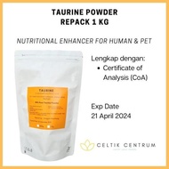 Unik Taurine Powder 99 Pure Repack 1 Kg Murah