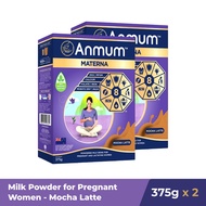 Anmum Materna Pregnancy Milk Powder Mocha Latte 375G x2