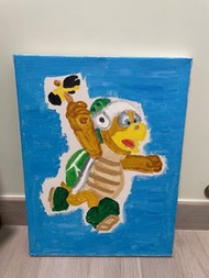 Mario party hammer bro canvas painting 🖼