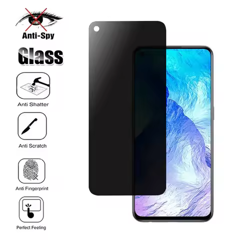 3D Privacy Screen Protectors For OPPO Realme GT Master Edition Anti-spy Protective Glass For Neo 2 P