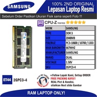 ET44 2GPC3-4 RAM MEMORY Laptop SAMSUNG PC3-10600 2048MB DUAL