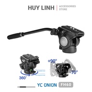 Đầu Fluid Head tripod YC Onion FH60 khả năng tải 6kg chính hãng