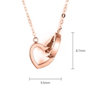 FC7 TAKA Jewellery Dolce 18K Gold Necklace Hearts