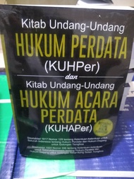 buku Kitab Undang-Undang hukum perdata KUHPer & Kitab Undang-Undang hukum perdata KUHAPer