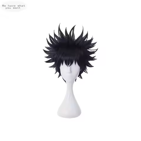 Anime Fushiguro Megumi Synthetic Hair Jujutsu Kaisen Cosplay Wig Party Carnival Accessories