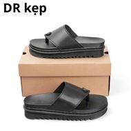 Men's leather sandals, 5m high sole, soft leather, monolithic molded sole, MSP ;DR CLIP