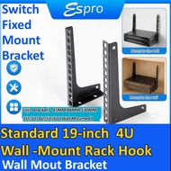 1U/2U/3U/4U/5U/6U Rack Wall Mount Bracket Switch Fixed  for DVR Switch  Distribution boxes, optical 