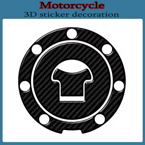 Motorcycle Fuel Cap Protection Sticker for Honda CB600 CB750 CBR600RR 900RR 1000RR (7 Holes)