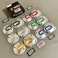 MESIN Engine Block Cover WR3 Ninja 150RR 150R 150SS 150 RR R SS 150 KRR KR Silver Original