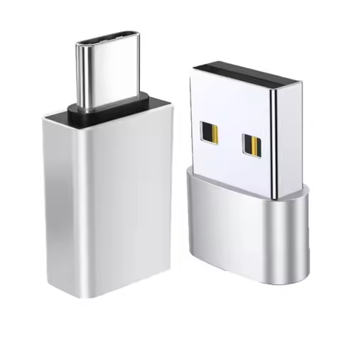 USB to USB C OTG Adapter, Type C Female to A Male Converter USB C Male to USB 3.0 Female Adapter