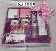 Scarlett Paket Skincare Brightenig Series Kulit Normal Cenderung Kering/Bingkisan/Hantaran Nikah