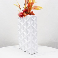 Geometric Flower Ornaments Hotel Nordic Creative Resin Simple Vase Decorations Desktop Modern Edge M