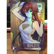 (Rain15) Rias Gremory character card with rounded corners – High School DxD