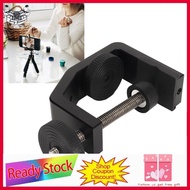 Sunnyhousess Universal C Clamp With 1/4 Thread Hole Heavy Duty Metal Adjustable for Tables Desk Moun