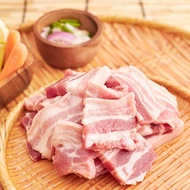 Aw's Market Fresh Malaysian Pork Belly (Sliced) (No Skin)