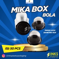 MIKA BOX BALL MIKA BALL TRANSPARENTBENING (50 PCS)