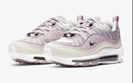 NIKE AirMax98『柔焦薰衣紫』NIKE AIR MAX 98 女鞋 慢跑 休閒 流線 氣墊 避震 粉紫 CI3709-001#25母親節