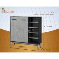 IKA Series Shoe Cabinet 2Door + Rack